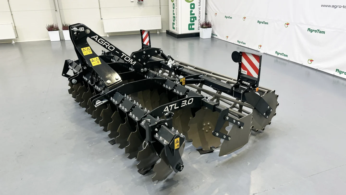 Brona talerzowa 3m Agro-Tom