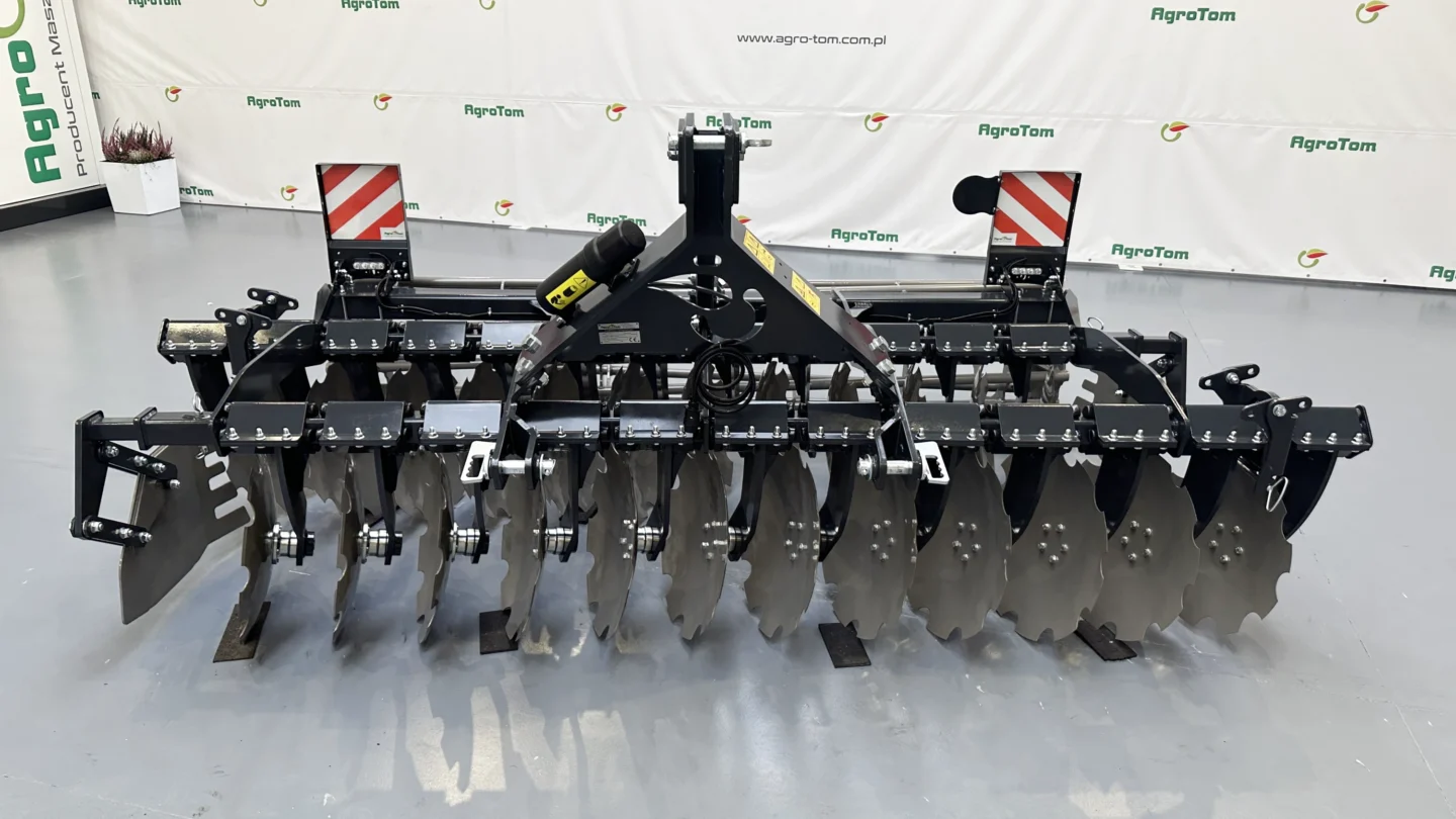 Brona talerzowa mała wał rurowy