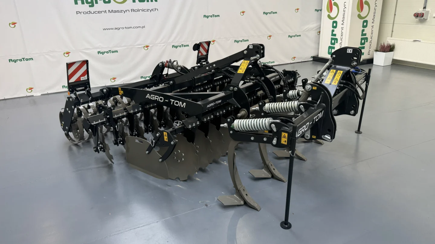 Kultywator Agro-Tom zestaw z broną talerzową