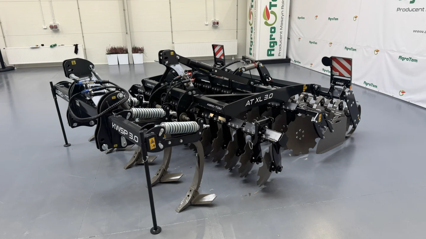 Kultywator Agro-Tom zestaw z talerzówką AT XL